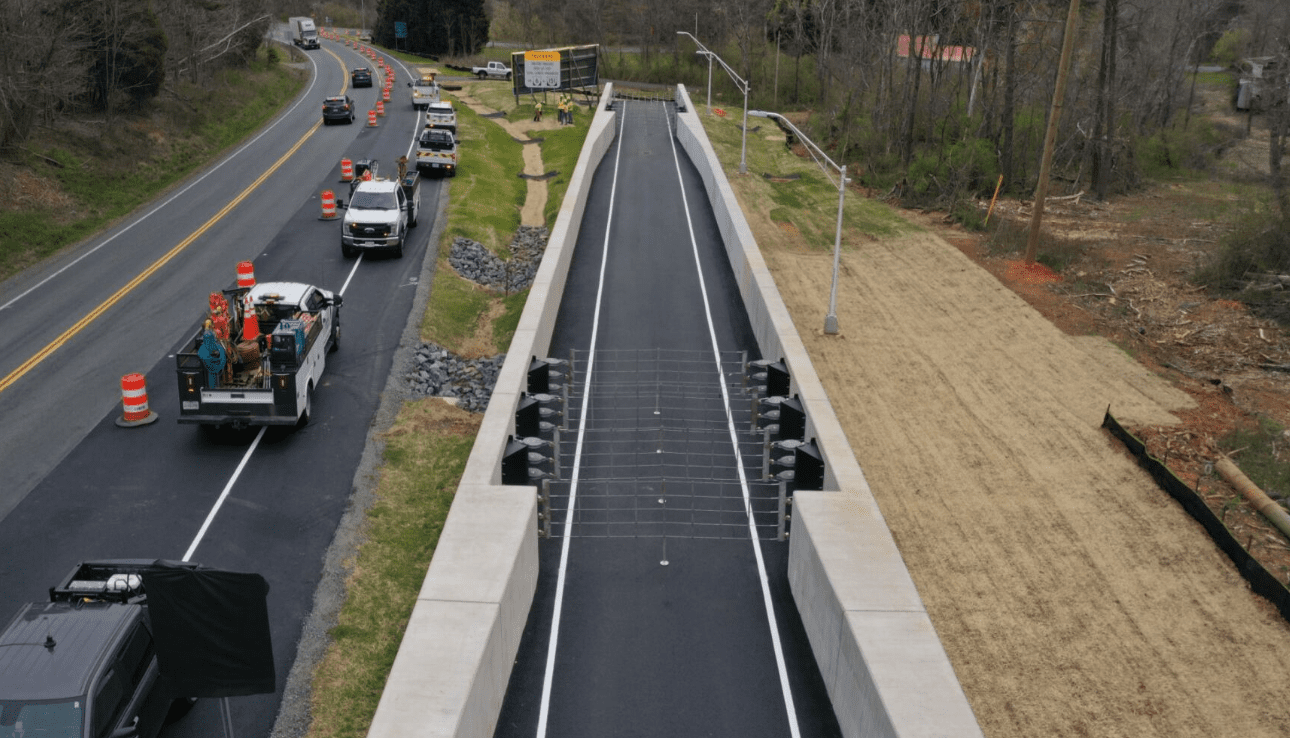 Albemarle Route 250Rockfish Gap Turnpike First Truck Arrestor Ramp